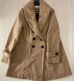 ベージュ　コート