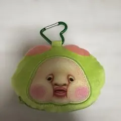 こびとづかん スモモノウチ カラビナ付きミニフェイスポーチ