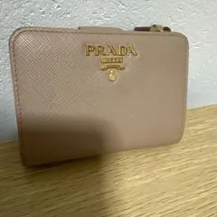 PRADA 二つ折り財布 サフィアーノレザー バイカラーのサムネイル