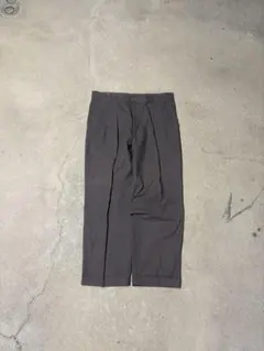 DOCKERS チェック 2タック ワイドスラックス