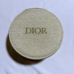 Dior ゴールド ラメ ラウンド ポーチ バニティポーチ　ノベルティのサムネイル