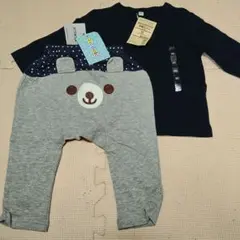 サイズ８０　ピッコロ　長ズボン　無印良品　オーガニックコットンカットソー　未使用