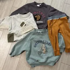 トレーナーとパンツ4点セット