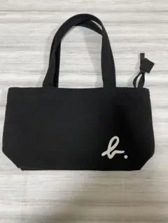 アニエスベー トートバッグ ミニバッグ 黒 ブラックagnes b. キャンバス