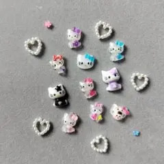 ネイルアートパーツ　ハローキティ