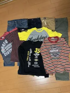 男の子　まとめ売り　ズボン4本　Ｔシャツ他5枚セット