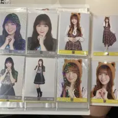 乃木坂46 生写真　39thアンダラ　オールブラウンコーデ　4種コンプ　田村真佑