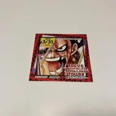 東京ワンピースタワー 4th anniversary ステッカールフィ