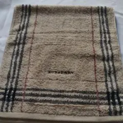 BURBERRY チェック柄 フェイスタオル