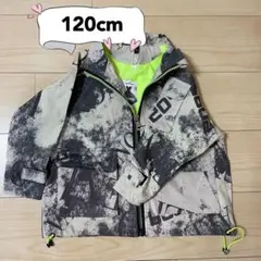【新品】男の子　迷彩ジャケット　ジップアップジャケット　アウター 120cm