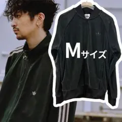 ⭐️遠藤さくら　着用⭐️ アディダス　adidas グリーン　常田大希　Lサイズ adidas - 遠藤さくら 2XL】アディダス刺繍トラックジャケット古着