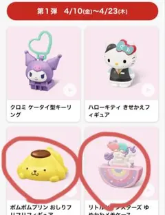 マクドナルド ハッピーセット サンリオ