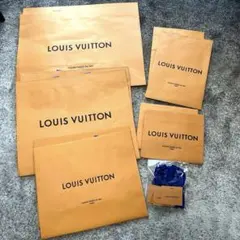 ルイヴィトン ショップ袋 ショッパー 紙袋 10枚セット　大きさ5種類