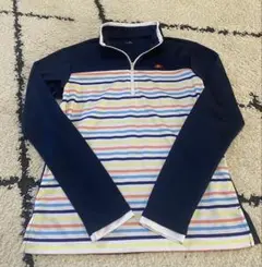 【美品】ellesse ハーフジップ スポーツウェア Lサイズ