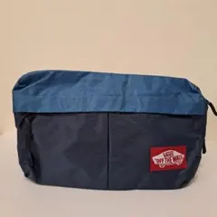 VANS 　ボディバッグ　ウエストポーチ ネイビー×ブルー