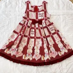 D*.様 Angelic Pretty ギンガムチェックパン柄 ジャンパースカー
