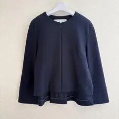 アドーア　ノーカラー　ジャケット