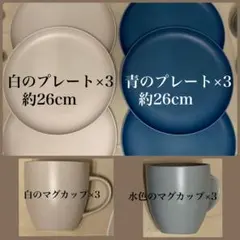 【美品】LECREUSET クーペ26cm 5枚セット レジェ・プレート 18cm ブライダルセット (2枚入り) ホワイトラスター