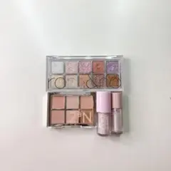 rom&nd 2aNアイシャドウパレット グリッターセット 韓国コスメまとめ売り