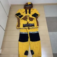 男女兼用　FRABLIC スキーウェア イエロー/ブラック