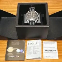 オメガスウォッチ　MISSION TO THE MOON 純正ベルト欠品 オメガスウォッチ MISSION TO THE MOON 純正ベルト欠品 オメガ