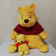 くまのプーさん ぬいぐるみ 2個セット