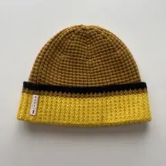 【4/25まで販売】MARNI×UNIQLO コラボニット帽ビーニー　状態◎