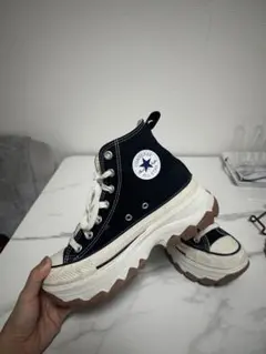 CONVERSE ALL STAR 厚底 ハイカット ブラック 23cm