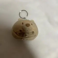 プーさんの被り物キーホルダー