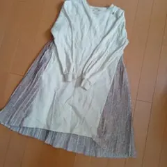 アプレレクール　 長袖のワンピース　花柄