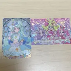 名探偵プリキュア！キラキラカードグミバトンタッチ レア入り2枚