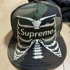Supreme New Era キャップ 迷彩 - メルカリ