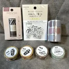 マスキングテープ まとめ売り 7点 文具
