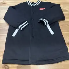 X-girl中古140美品　ロングコート　ブラック