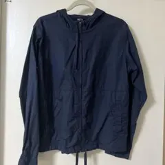 ネイビー フード付き マウンテンパーカー（レディースM）