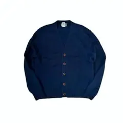 00s L.L.Bean コットンニット カーディガン ネイビー Mサイズ
