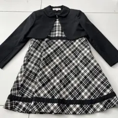 ELLE エル　キッズ子供服120 フォーマルスーツ　ワンピース入学式卒園式のサムネイル