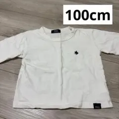 子供服　POLO 長袖ロンT 100cm 白