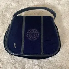 美品✨ロベルタディカメリーノ　ミニバッグ ネイビーのサムネイル