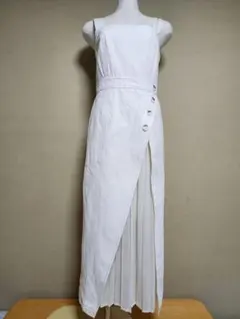 【購入前に連絡願います】MURUA プリーツジャンパースカート 2サイズ 古着