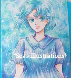 ◆ゼリーフィッシュ◆手描きイラスト