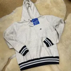 正規品タグ付きChampion リバースウィーブ フード付きパーカー グレー