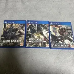 中古品　GOD EATERシリーズ 3本セット