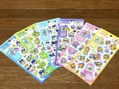 平成はっぴーフォン たまごっち 6種 カミオジャパン クラックス ステッカー