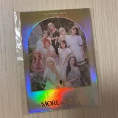 カード#53 twice オール　more  and more