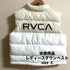 RVCA ルーカ ダウンベスト 白 Mサイズ - メルカリ