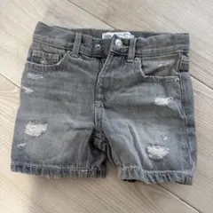 ZARA ダメージ加工 ショートパンツ 12-18ヶ月
