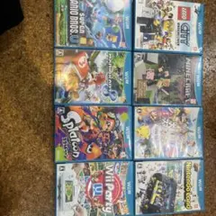 Wii U ゲームソフト 8本セット