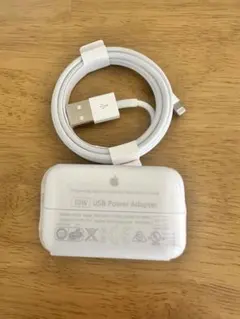 Apple 10W USB Power A1357 純正充電器ケーブルセットのサムネイル