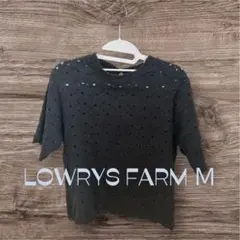 LOWRYS FARM 黒 M 半袖 Tシャツ
